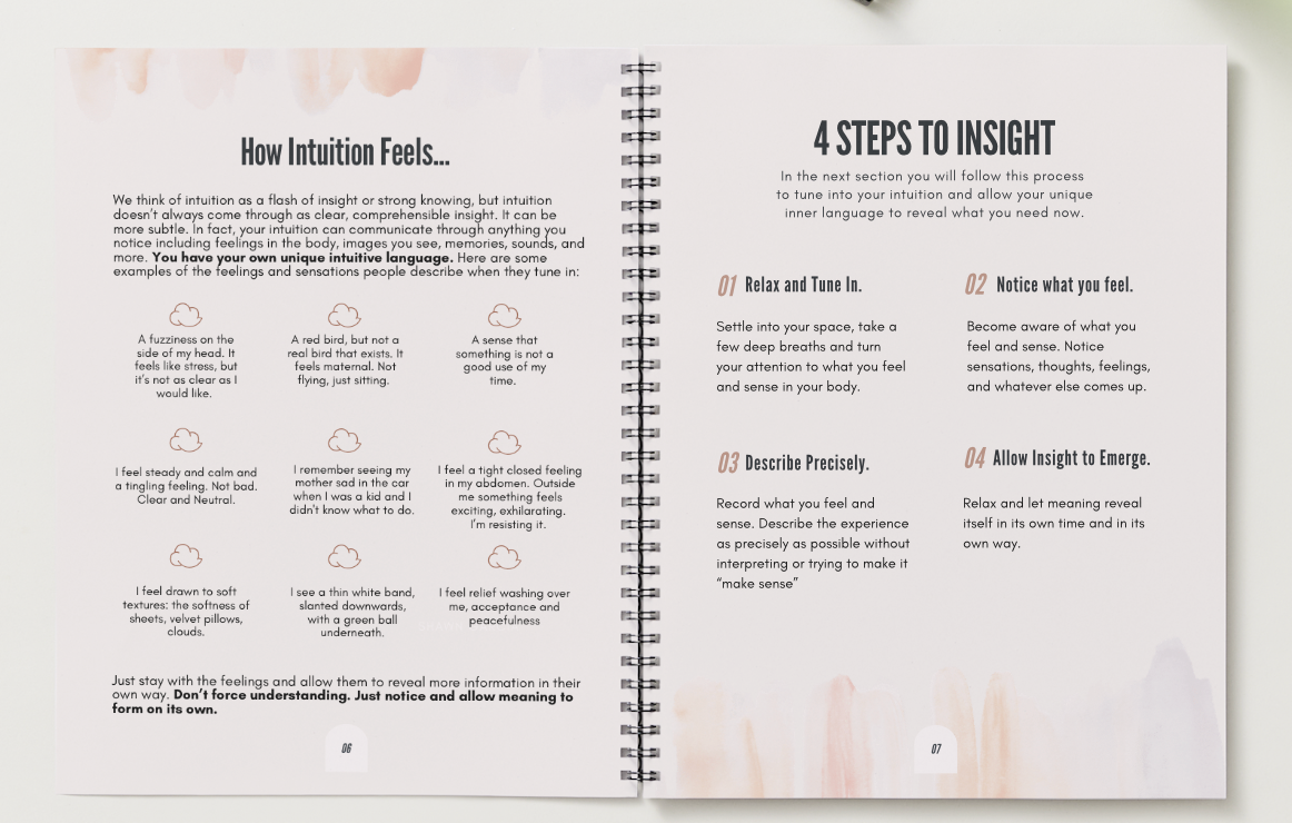 The Intuitive Planning Workbook (FREE DOWNLOAD)